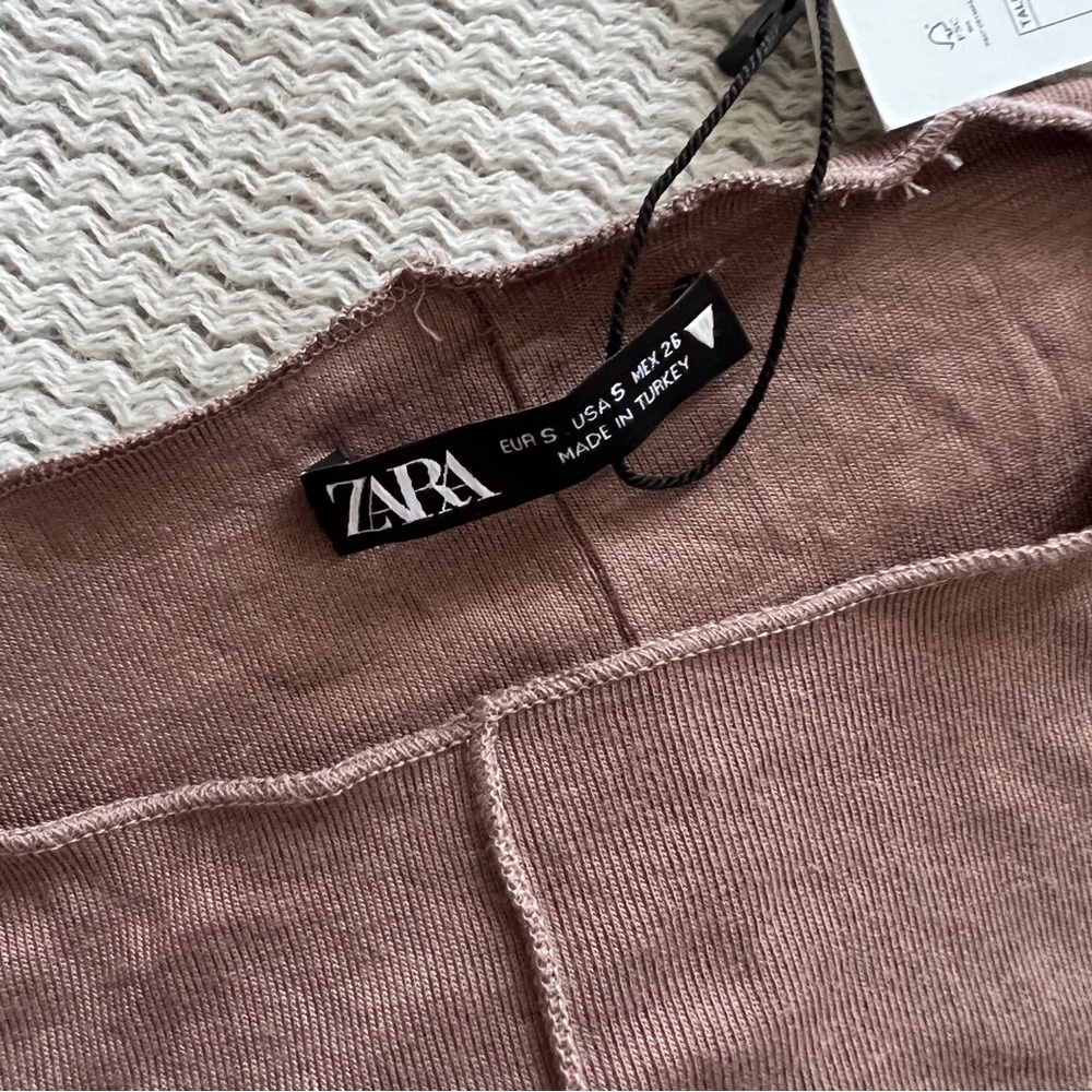 ZARA Cropped Long Sleeve size S - Picture 3 of 5